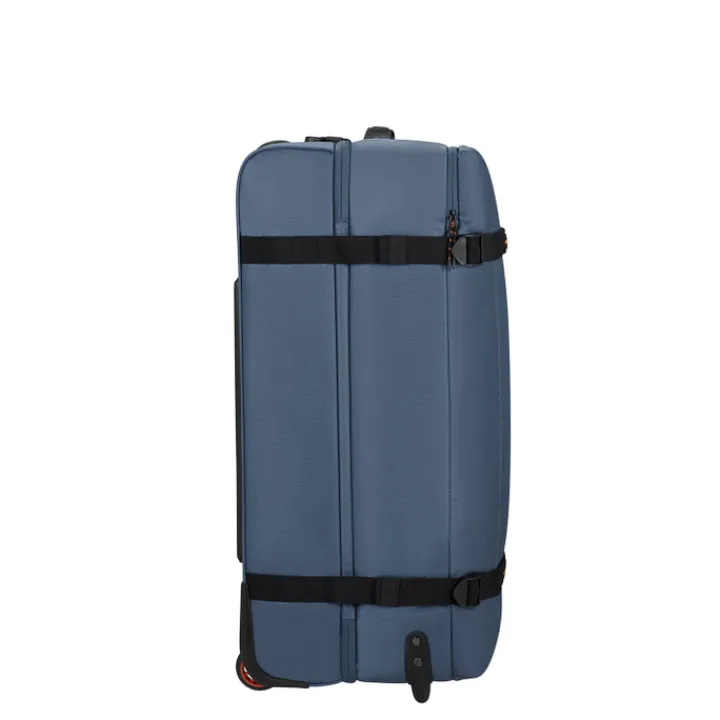 Grote Reistassen|Heren Reistassen>American Tourister Urban Track Duffle/Wheels L Coated navy/orange