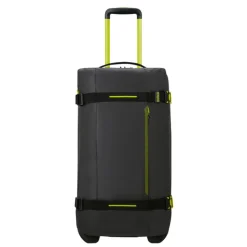Grote Reistassen|Heren Reistassen>American Tourister Urban Track Duffle/Wheels M Coated black/lime