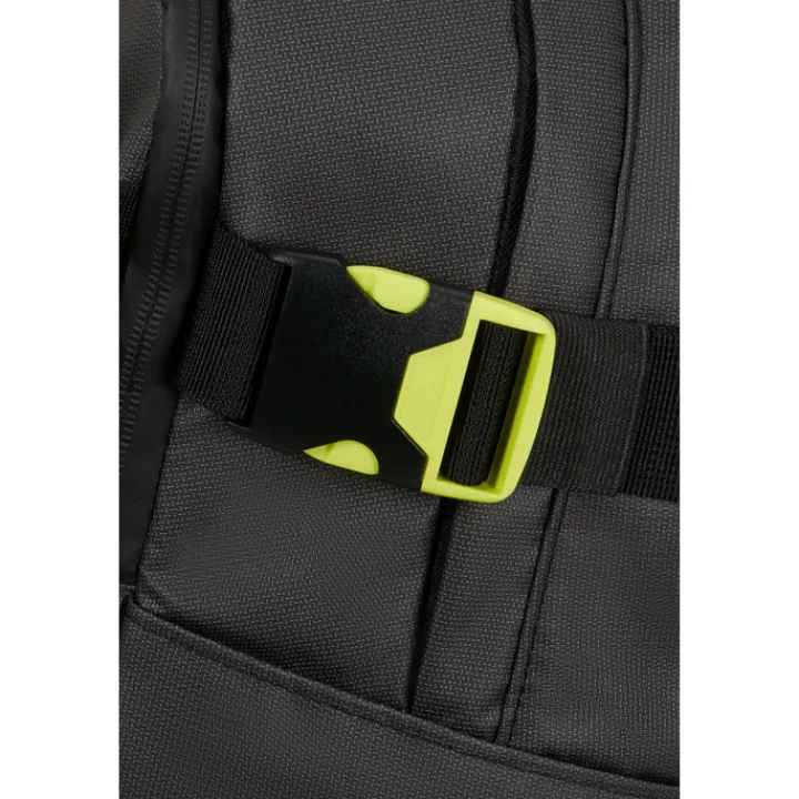 Heren Rugzakken|Dames Rugzakken>American Tourister Urban Track Laptop Backpack 15,6" coated black/Lime