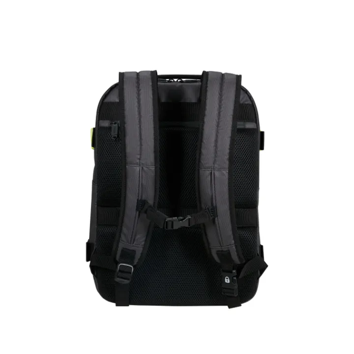 Heren Rugzakken|Dames Rugzakken>American Tourister Urban Track Laptop Backpack 15,6" coated black/Lime