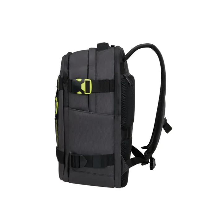 Heren Rugzakken|Dames Rugzakken>American Tourister Urban Track Laptop Backpack 15,6" coated black/Lime