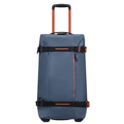 Grote Reistassen|Heren Reistassen>American Tourister Urban Track Duffle/Wheels M Coated navy/orange