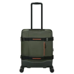 Transavia Trolleys|Handbagage Trolleys>American Tourister Urban Track Spinner S TSA dark khaki