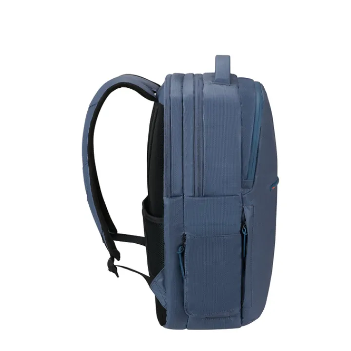15.6 Inch Laptoptassen|Laptop Rugzakken>American Tourister Urban Groove Ug11 Lapt Bp 15.6" Tech navy/orange
