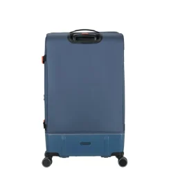 Reistrolleys|Reiskoffers>American Tourister Urban Track Spinner L TSA Coated navy/orange