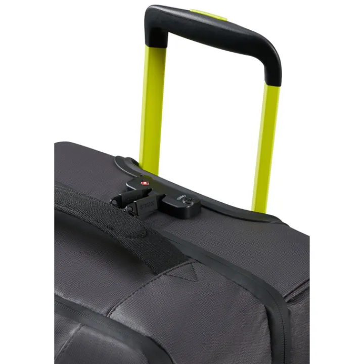 Grote Reistassen|Heren Reistassen>American Tourister Urban Track Duffle/Wheels L Coated black/lime