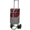 Boodschappen Trolleys|Reistrolleys>Andersen Quattro Shopper Gese red
