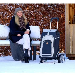 Boodschappen Trolleys|Reistrolleys>Andersen Royal Shopper Hydro 2.1 black