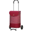 Boodschappen Trolleys|Reistrolleys>Andersen Scala Shopper Tilde red