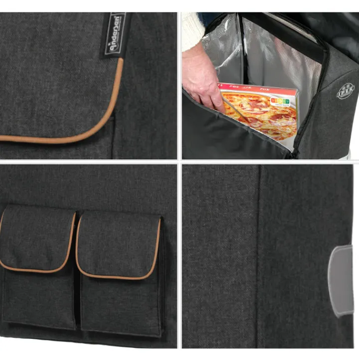 Boodschappen Trolleys|Reistrolleys>Andersen Unus Shopper Fun Ipek Ma black