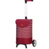 Boodschappen Trolleys|Reistrolleys>Andersen Unus Shopper Fun Tilde red