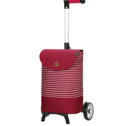 Boodschappen Trolleys|Reistrolleys>Andersen Unus Shopper Fun Tilde red
