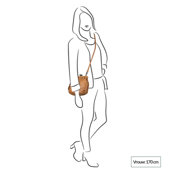 Crossbody|Clutches>Aunts & Uncles Grandma's Luxury Club Mrs. Fortune Cookie Crossover Bag caramel