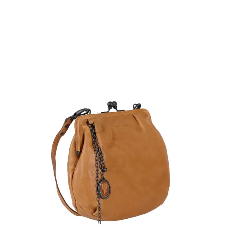 Crossbody|Clutches>Aunts & Uncles Grandma's Luxury Club Mrs. Fortune Cookie Crossover Bag caramel