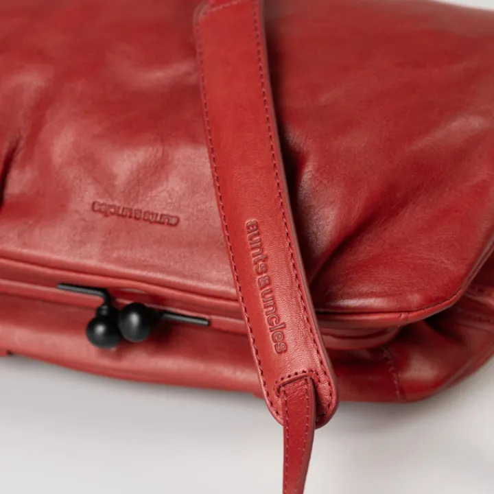 Schoudertassen|Crossbody>Aunts & Uncles Mrs. Frosting intense rust