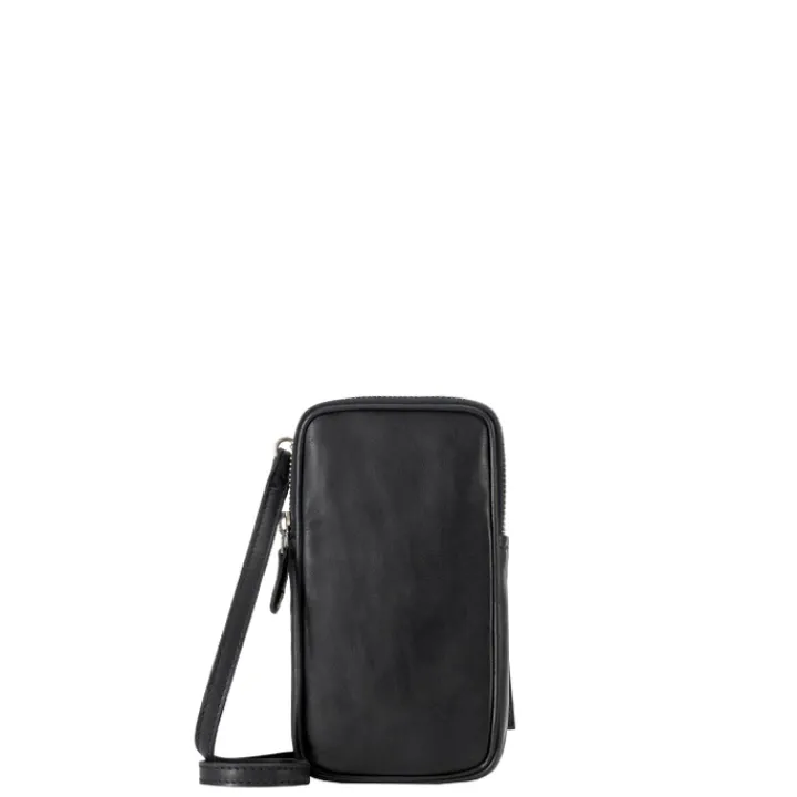 Telefoontasjes|Damestassen>Aunts & Uncles Prune Phone bag jet black