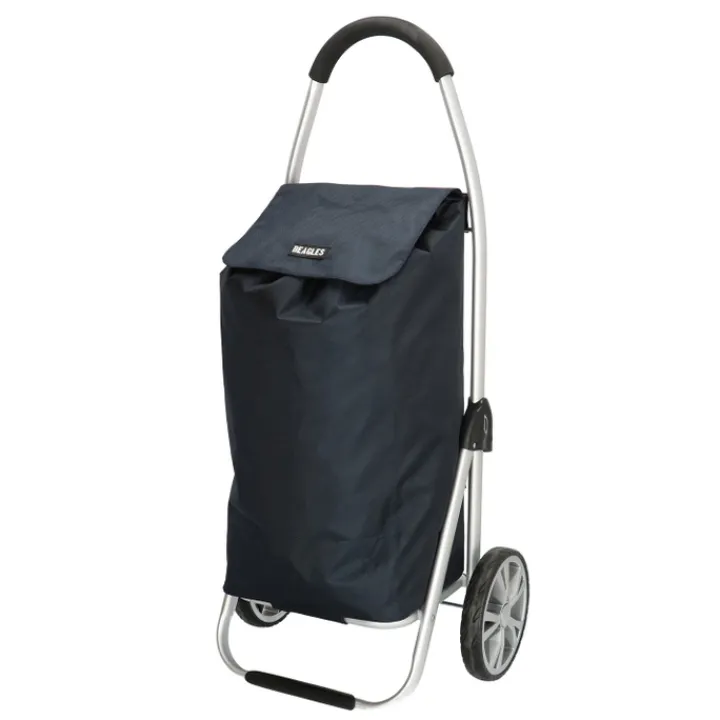 Boodschappen Trolleys|Reistrolleys>Beagles Alberic Grocerly Boodschappentrolley blauw