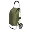 Reistrolleys|Boodschappen Trolleys>Beagles Alberic Grocerly Boodschappentrolley olijfgroen