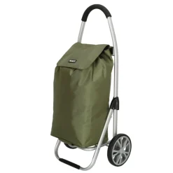 Reistrolleys|Boodschappen Trolleys>Beagles Alberic Grocerly Boodschappentrolley olijfgroen