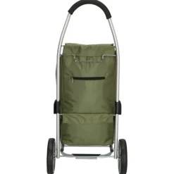 Reistrolleys|Boodschappen Trolleys>Beagles Alberic Grocerly Boodschappentrolley olijfgroen