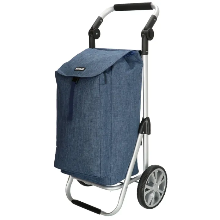 Boodschappen Trolleys|Reistrolleys>Beagles Alberic Shopping Trolley blue