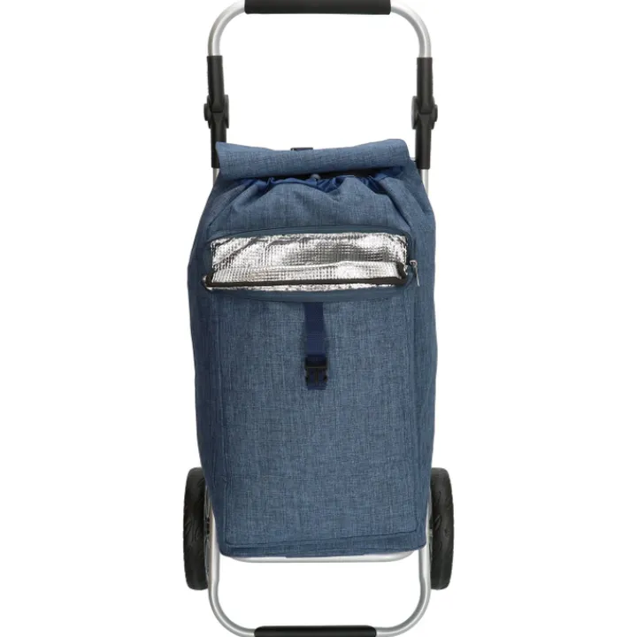 Boodschappen Trolleys|Reistrolleys>Beagles Alberic Shopping Trolley blue