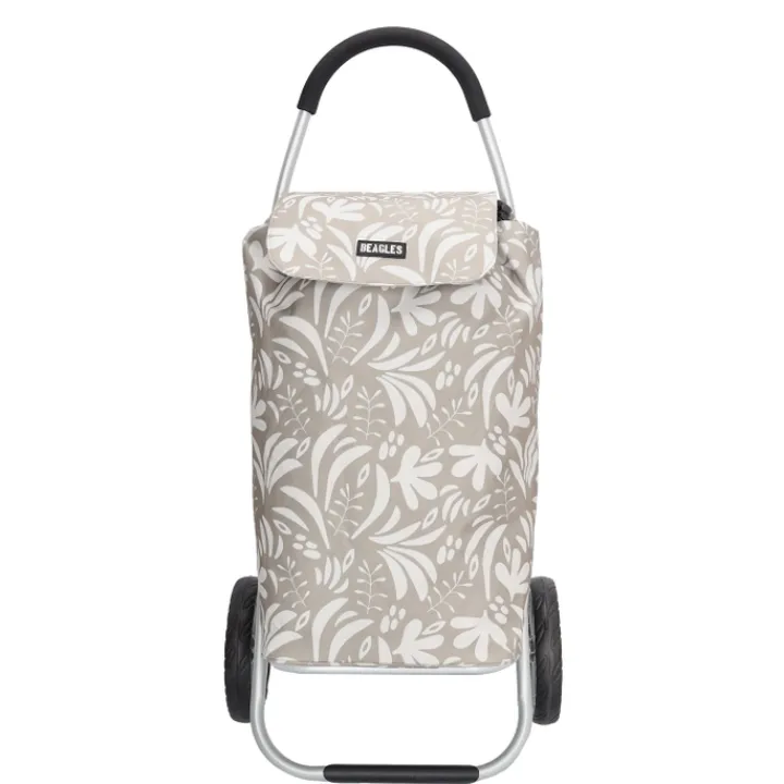 Boodschappen Trolleys|Reistrolleys>Beagles Alberic Shopping Trolley beige
