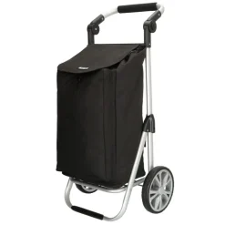 Boodschappen Trolleys|Reistrolleys>Beagles Alberic Strollex Boodschappentrolley zwart