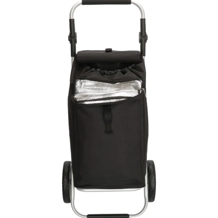 Boodschappen Trolleys|Reistrolleys>Beagles Alberic Strollex Boodschappentrolley zwart