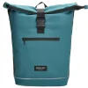Heren Rugzakken|Schoolrugzak>Beagles Originals Rolltop Rugtas Waterproof 15.6" petrol blauw