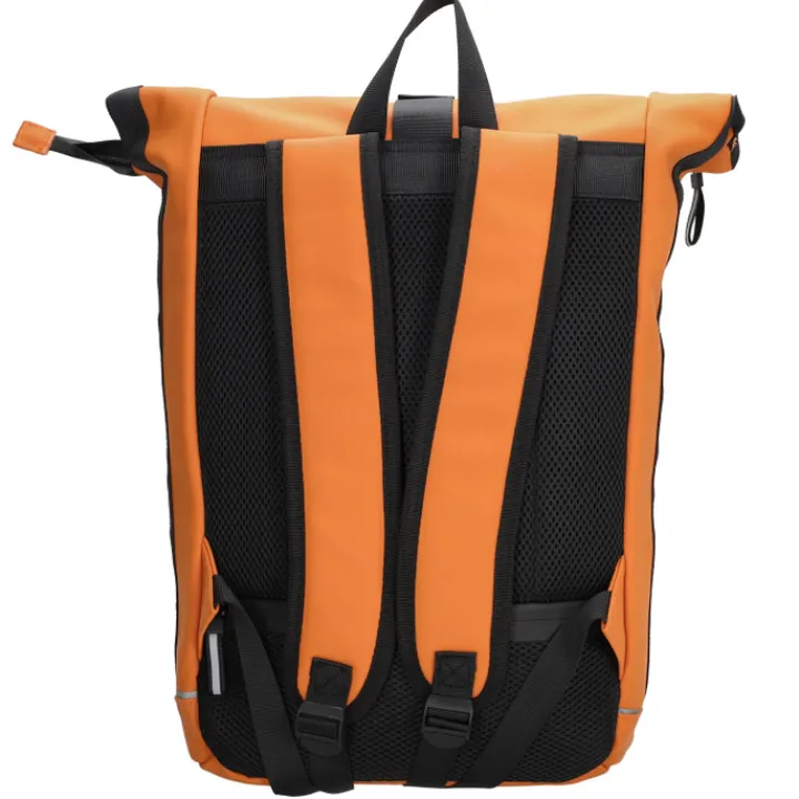 Heren Rugzakken|Dames Rugzakken>Beagles Originals Rolltop Rugtas Waterproof 15.6" oranje