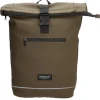Heren Rugzakken|Schoolrugzak>Beagles Originals Rolltop Rugtas Waterproof 15.6" olijf groen