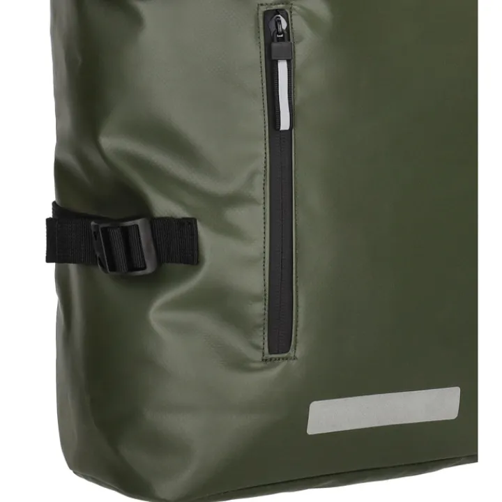 Heren Rugzakken|Dames Rugzakken>Beagles Originals Tokyo Rolltop Rugtas Waterproof 15,6" olijfgroen