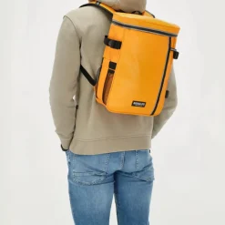 Mini Rugzakken|Kleine Rugzakken>Beagles Originals Tokyo Tarp Rugtas S Waterproof okergeel