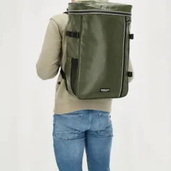 Heren Rugzakken|Schoolrugzak>Beagles Originals Tokyo Tarp Rugtas L Waterproof 15.6" olijfgroen