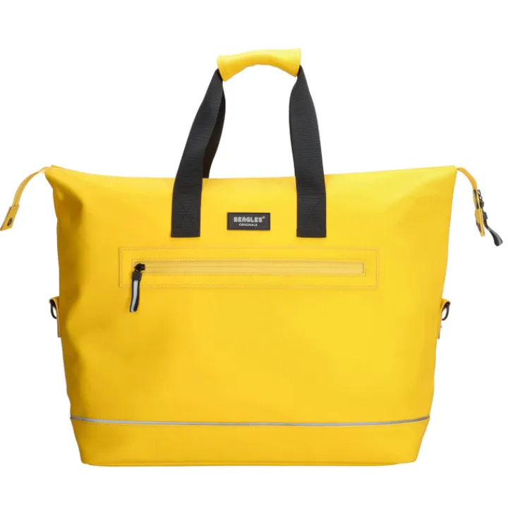 Heren Reistassen|Dames Reistassen>Beagles Originals Weekendtas Reistas Waterproof geel
