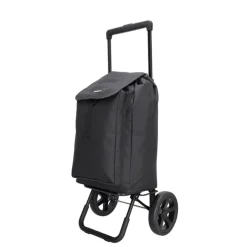 Boodschappen Trolleys|Reistrolleys>Beagles Shop & Go Cartease Boodschappentrolley zwart