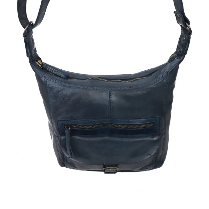 Schoudertassen|Damestassen>Bear Design Anna Schoudertas blue