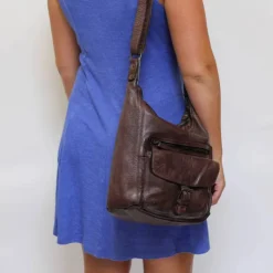 Schoudertassen|Damestassen>Bear Design Anna Shoulderbag brown