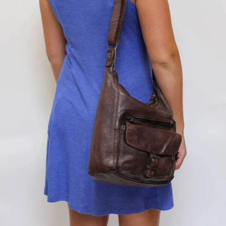 Schoudertassen|Damestassen>Bear Design Anna Shoulderbag brown