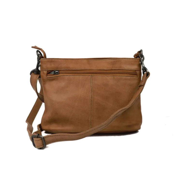 Schoudertassen|Damestassen>Bear Design Ashley Crossbody cognac