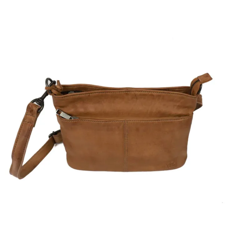 Schoudertassen|Damestassen>Bear Design Ashley Crossbody cognac