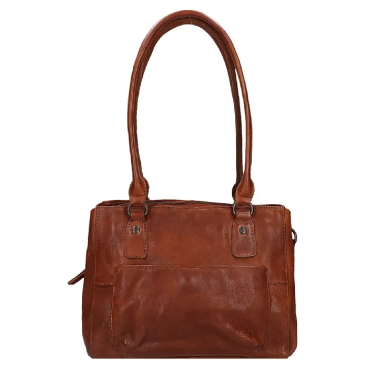 Schoudertassen|Handtassen>Bear Design Callisto Pelle Schoudertas cognac