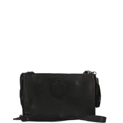 Clutches|Damestassen>Bear Design Callisto Pelle Alessia Clutch black