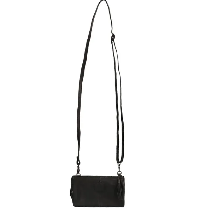 Clutches|Damestassen>Bear Design Callisto Pelle Alessia Clutch black
