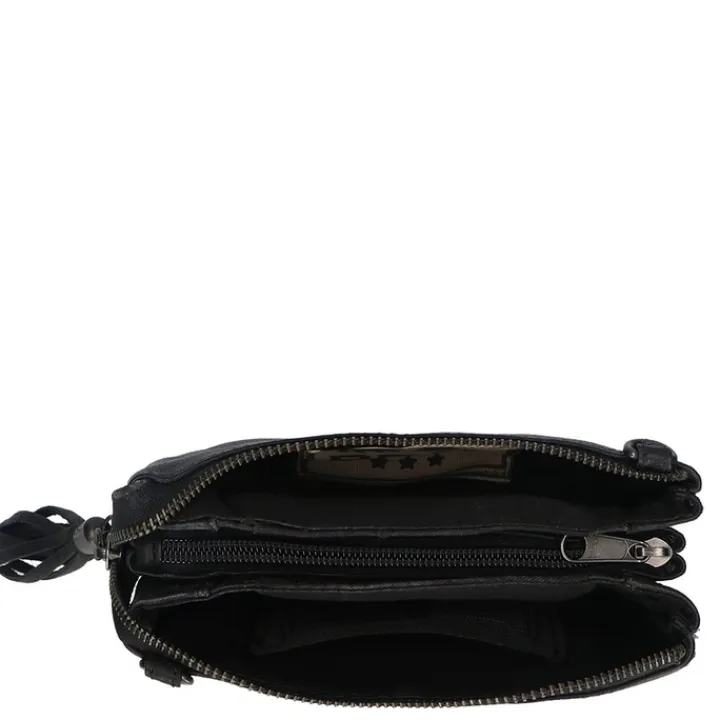 Clutches|Damestassen>Bear Design Callisto Pelle Alessia Clutch black