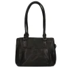 Schoudertassen|Handtassen>Bear Design Callisto Pelle Schoudertas zwart