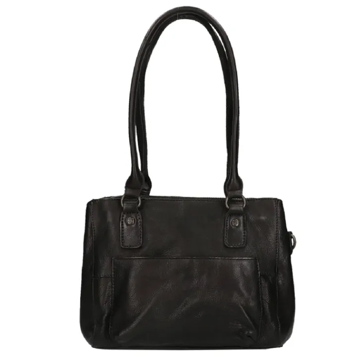 Schoudertassen|Handtassen>Bear Design Callisto Pelle Schoudertas zwart