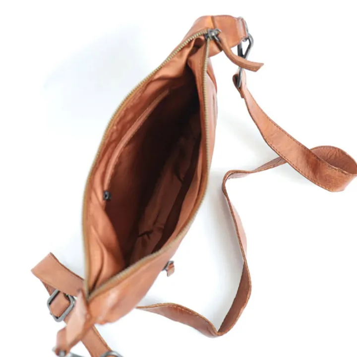 Schoudertassen|Crossbody>Bear Design Clara Crossbody cognac