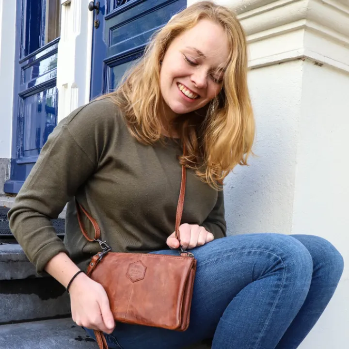 Clutches|Damestassen>Bear Design Cow Lavato Clutch zwart